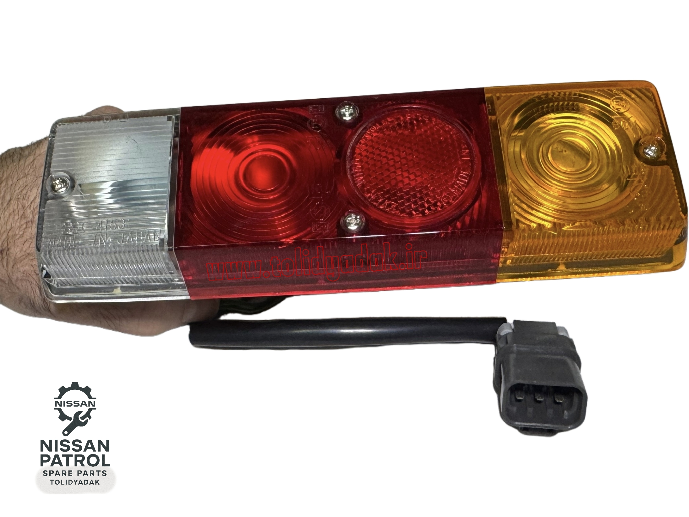 چراغ کامل عقب پاترول وانتی